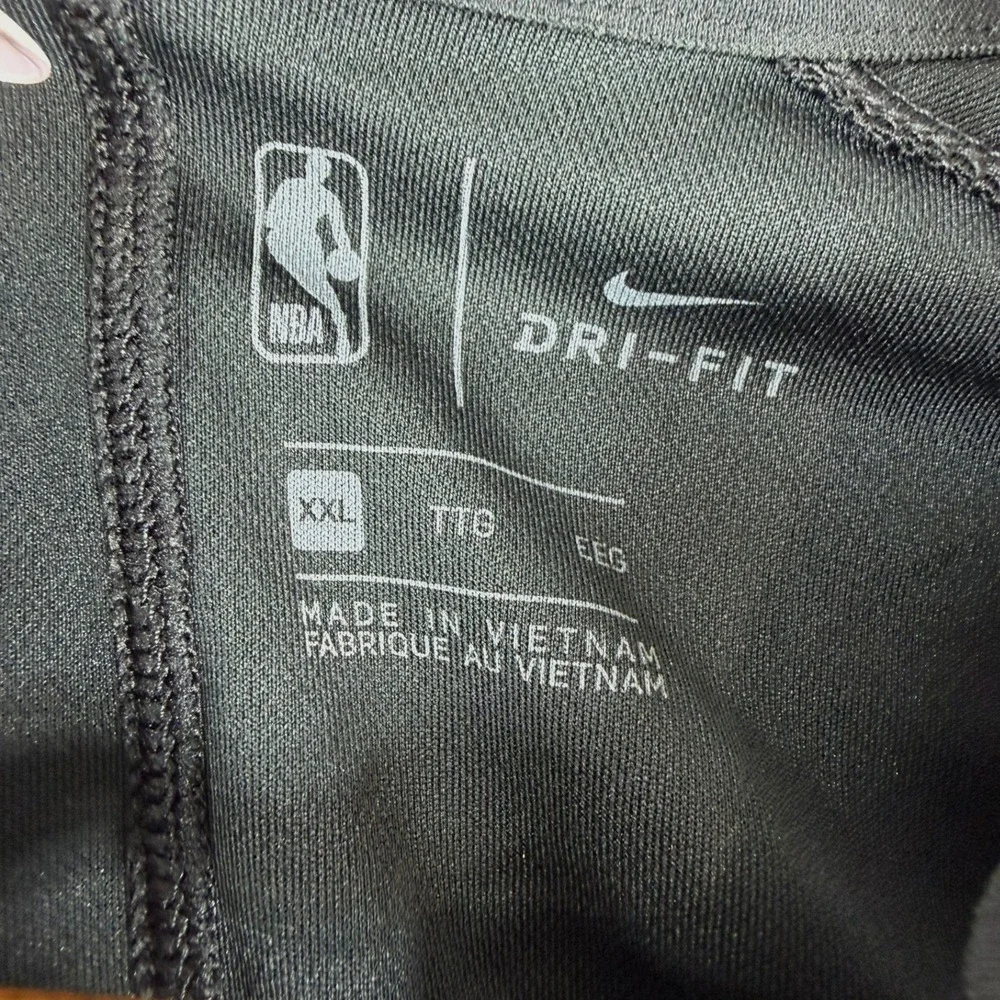 Nike Sacramento Kings NBA Dri-FIT Polo Shirt Mens 2XL Black Purple CN4118-010